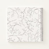 Gepersonaliseerd spiraalvormig Notitieboek takpatr (Achterkant)