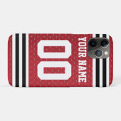 Gepersonaliseerd Sports Hockey Jersey Case-Mate iPhone Case (Achterkant (horizontaal))