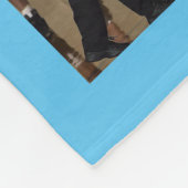 Gepersonaliseerd sportteam fleece deken (Hoek)