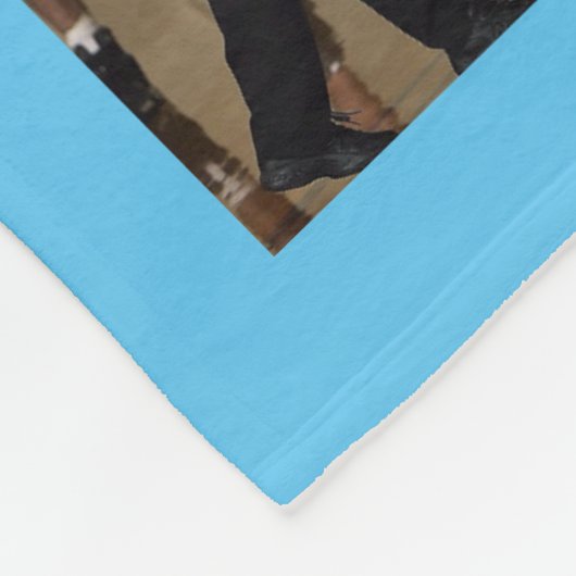 Gepersonaliseerd sportteam fleece deken (Hoek)