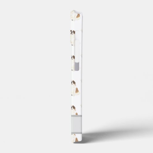 Gepersonaliseerd St. Bernard Dog Case-Mate iPhone Case (Achterkant / Links)