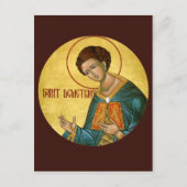 Gepersonaliseerd St. Demetrius Prayer Card Briefkaart (Voorkant)