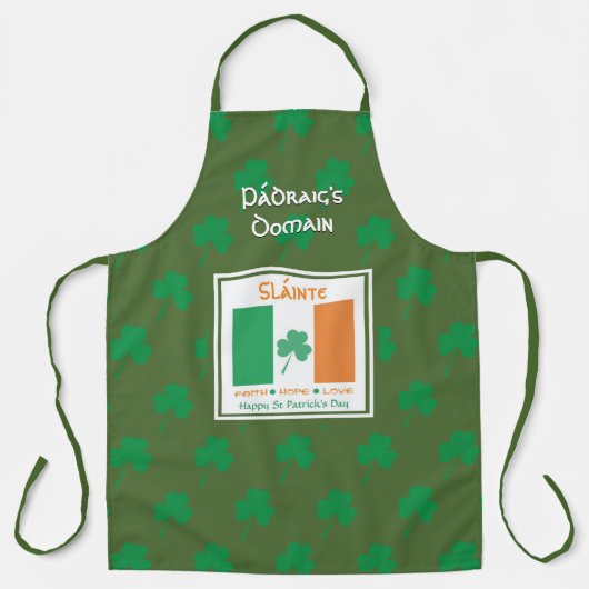 Gepersonaliseerd | ST PATRICK'S DAY Schort (Voorkant)