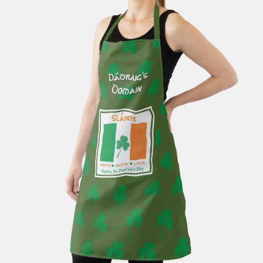 Gepersonaliseerd | ST PATRICK'S DAY Schort (Insitu)