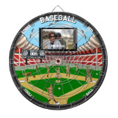 Gepersonaliseerd stadionhuis dartbord (Voorkant)