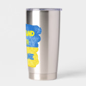 Gepersonaliseerd STAND MET OEKRAÏNE Peace Support Geïsoleerde Drinkbeker (Links)