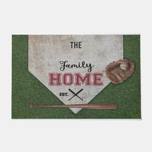 Gepersonaliseerd startpunt familie deurmat (Voorkant)