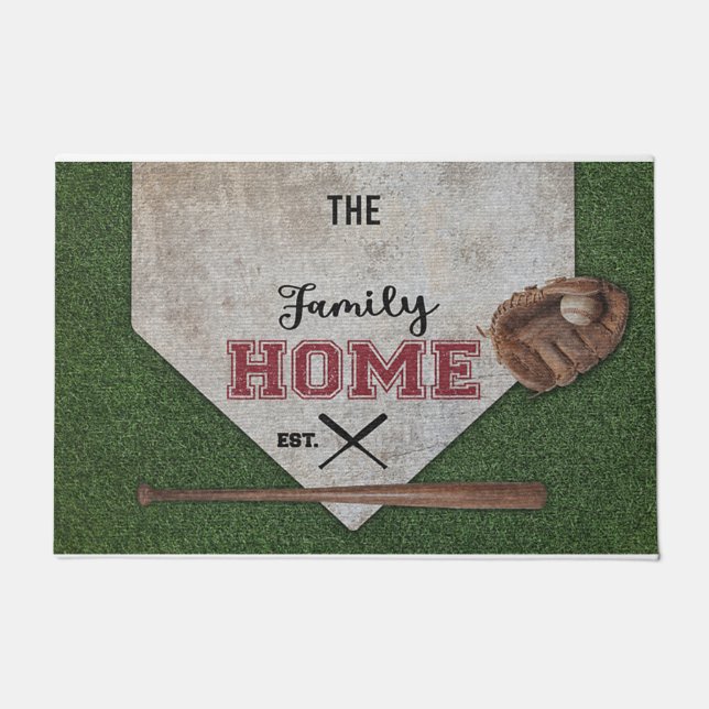 Gepersonaliseerd startpunt familie deurmat (Voorkant)