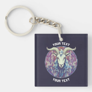GEPERSONALISEERD STEENBOOMTEKEN SLEUTELHANGER