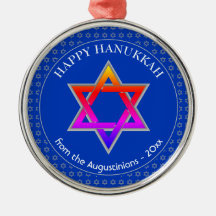 Gepersonaliseerd | Ster van David | HAPPY HANUKKAH