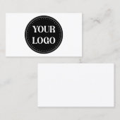 Gepersonaliseerd, stijlvol, modern en minimaal afsprakenkaartje (Voorkant / Achterkant)