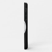 Gepersonaliseerd, stijlvol, modern en minimaal Case-Mate iPhone case (Achterkant/links)