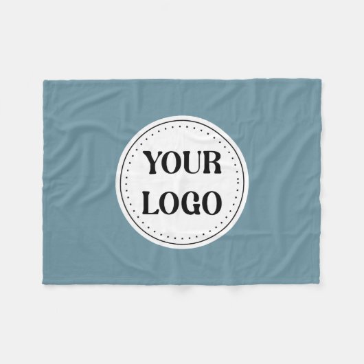 Gepersonaliseerd, stijlvol, modern en minimaal fleece deken (Voorkant (Horizontaal))