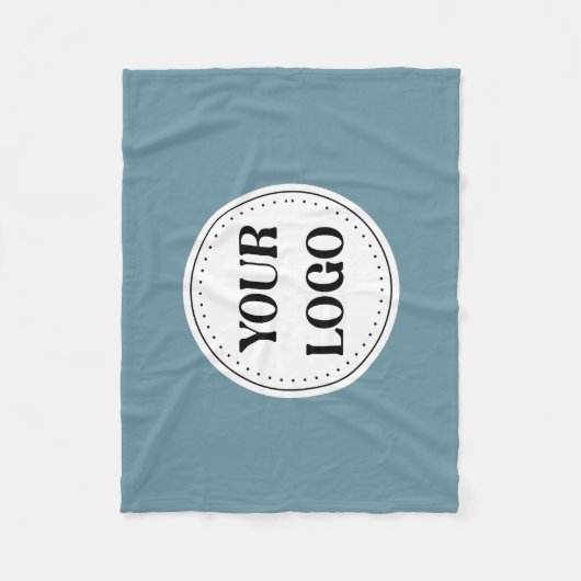 Gepersonaliseerd, stijlvol, modern en minimaal fleece deken (Voorkant)