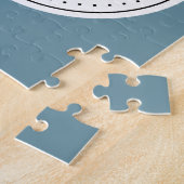 Gepersonaliseerd, stijlvol, modern en minimaal legpuzzel (Zijkant)