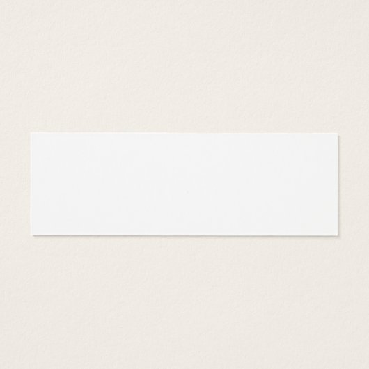 Gepersonaliseerd, stijlvol, modern en minimaal mini visitekaartjes (Achterkant)