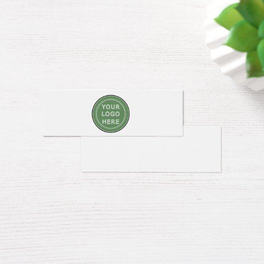 Gepersonaliseerd, stijlvol, modern en minimaal mini visitekaartjes (Bureau)