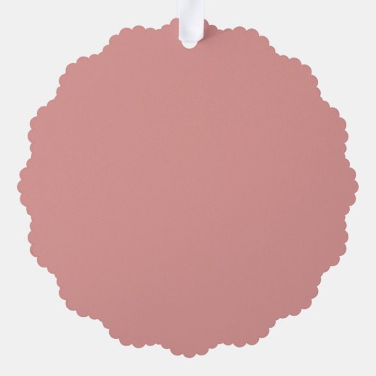 Gepersonaliseerd, stijlvol, modern en minimaal ornament kaart (Achterkant)