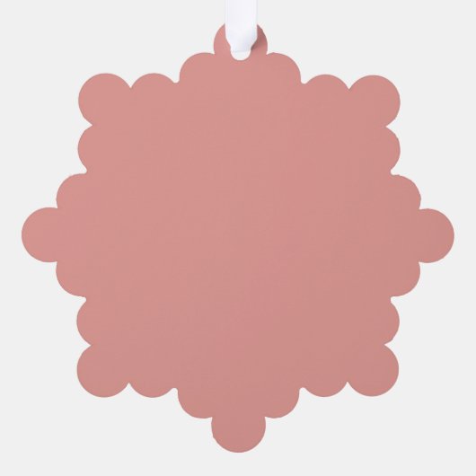 Gepersonaliseerd, stijlvol, modern en minimaal ornament kaart (Achterkant)