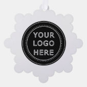 Gepersonaliseerd, stijlvol, modern en minimaal ornament kaart (Voorkant)