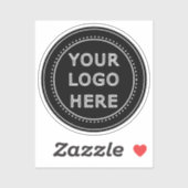 Gepersonaliseerd, stijlvol, modern en minimaal sticker (Vel)