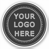 Gepersonaliseerd, stijlvol, modern en minimaal sticker (Voorkant)