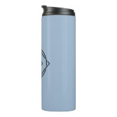 Gepersonaliseerd, stijlvol, modern en minimaal thermosbeker (Geroteerd rechts)