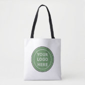 Gepersonaliseerd, stijlvol, modern en minimaal tote bag (Voorkant)