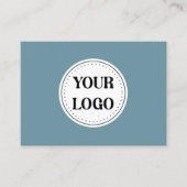 Gepersonaliseerd, stijlvol, modern en minimaal visitekaartje (Voorkant)