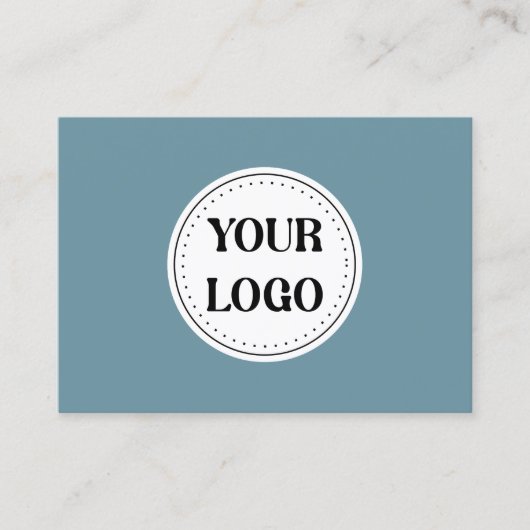 Gepersonaliseerd, stijlvol, modern en minimaal visitekaartje (Voorkant)