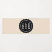 Gepersonaliseerd, stijlvol, modern en minimaal yogamat (Voorkant (horizontaal))