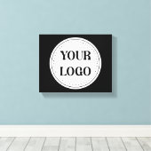 Gepersonaliseerd, stijlvol, modern & minimaal canvas afdruk (Insitu (Houten vloer))