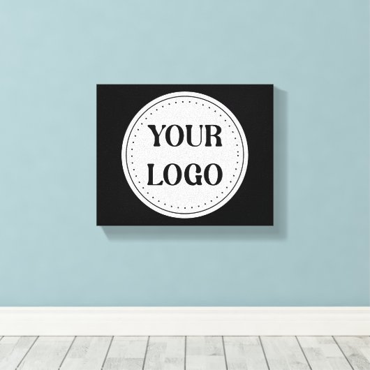 Gepersonaliseerd, stijlvol, modern & minimaal canvas afdruk (Insitu (Houten vloer))