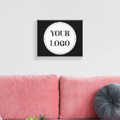 Gepersonaliseerd, stijlvol, modern & minimaal canvas afdruk (Insitu (Woonkamer))