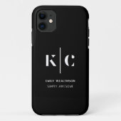 Gepersonaliseerd, stijlvol, modern & minimaal Case-Mate iPhone case (Achterkant)