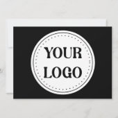 Gepersonaliseerd, stijlvol, modern & minimaal feestdagenkaart (Voorkant)