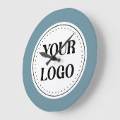 Gepersonaliseerd, stijlvol, modern & minimaal grote klok (Hoek)