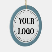 Gepersonaliseerd, stijlvol, modern & minimaal keramisch ornament (Rechts)