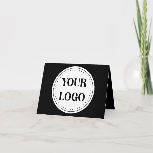 Gepersonaliseerd, stijlvol, modern & minimaal notitiekaartje (Voorkant)