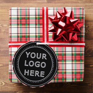 Gepersonaliseerd, stijlvol, modern & minimaal ornament kaart