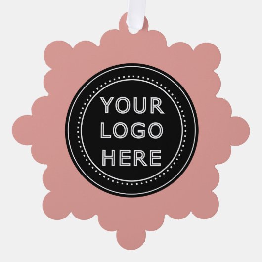 Gepersonaliseerd, stijlvol, modern & minimaal ornament kaart (Voorkant)