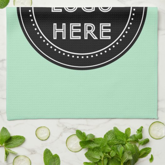 Gepersonaliseerd, stijlvol, modern & minimaal theedoek (Gevouwen)