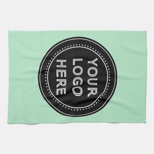 Gepersonaliseerd, stijlvol, modern & minimaal theedoek (Horizontaal)