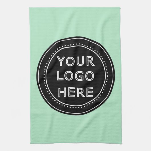 Gepersonaliseerd, stijlvol, modern & minimaal theedoek (Verticaal)