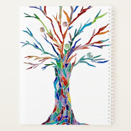 Gepersonaliseerd stijlvol planner (Achterkant)