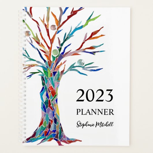Gepersonaliseerd stijlvol planner (Voorkant)