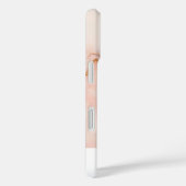 Gepersonaliseerd Stijlvol Roze Abstract Marmer Case-Mate iPhone Case (Achterkant / Rechts)