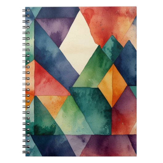 Gepersonaliseerd stijlvol tijdschrift notitieboek (Voorkant)