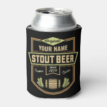 Gepersonaliseerd Stout Donker Bier Brouwen Label B