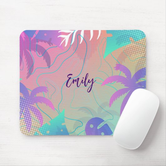 Gepersonaliseerd strand Mousepad Muismat (Met muis)